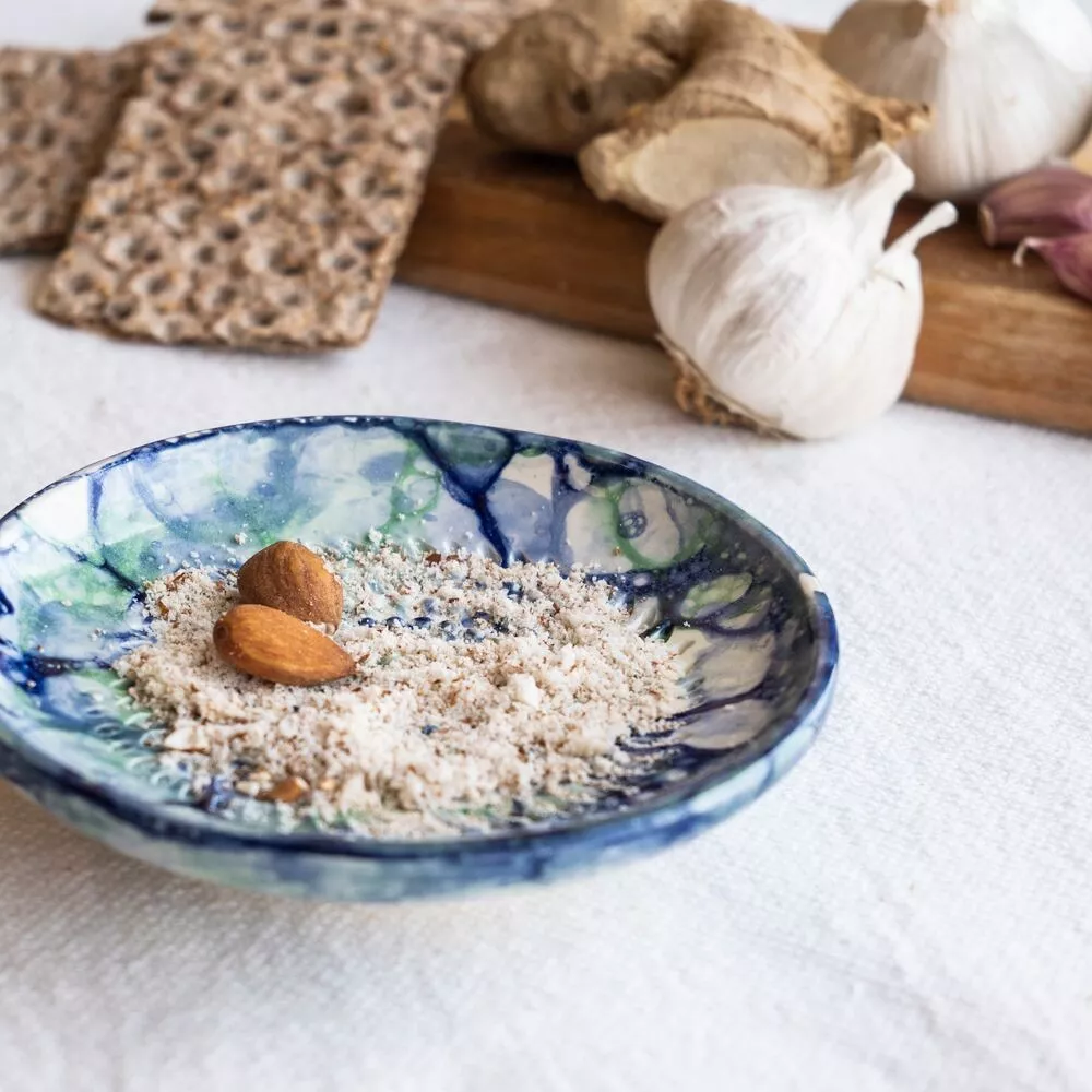 Assiette râpe en céramique
