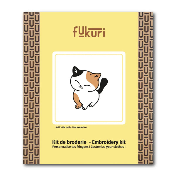 Kit de broderie Chat Kawaii