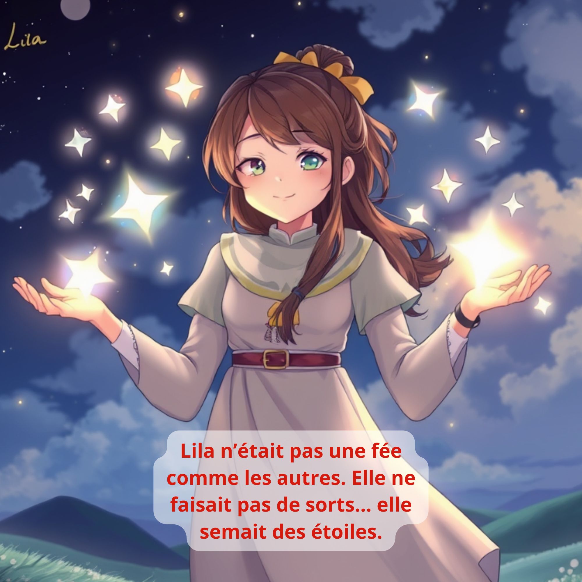 “Lila, la Tisseuse de Rêves”