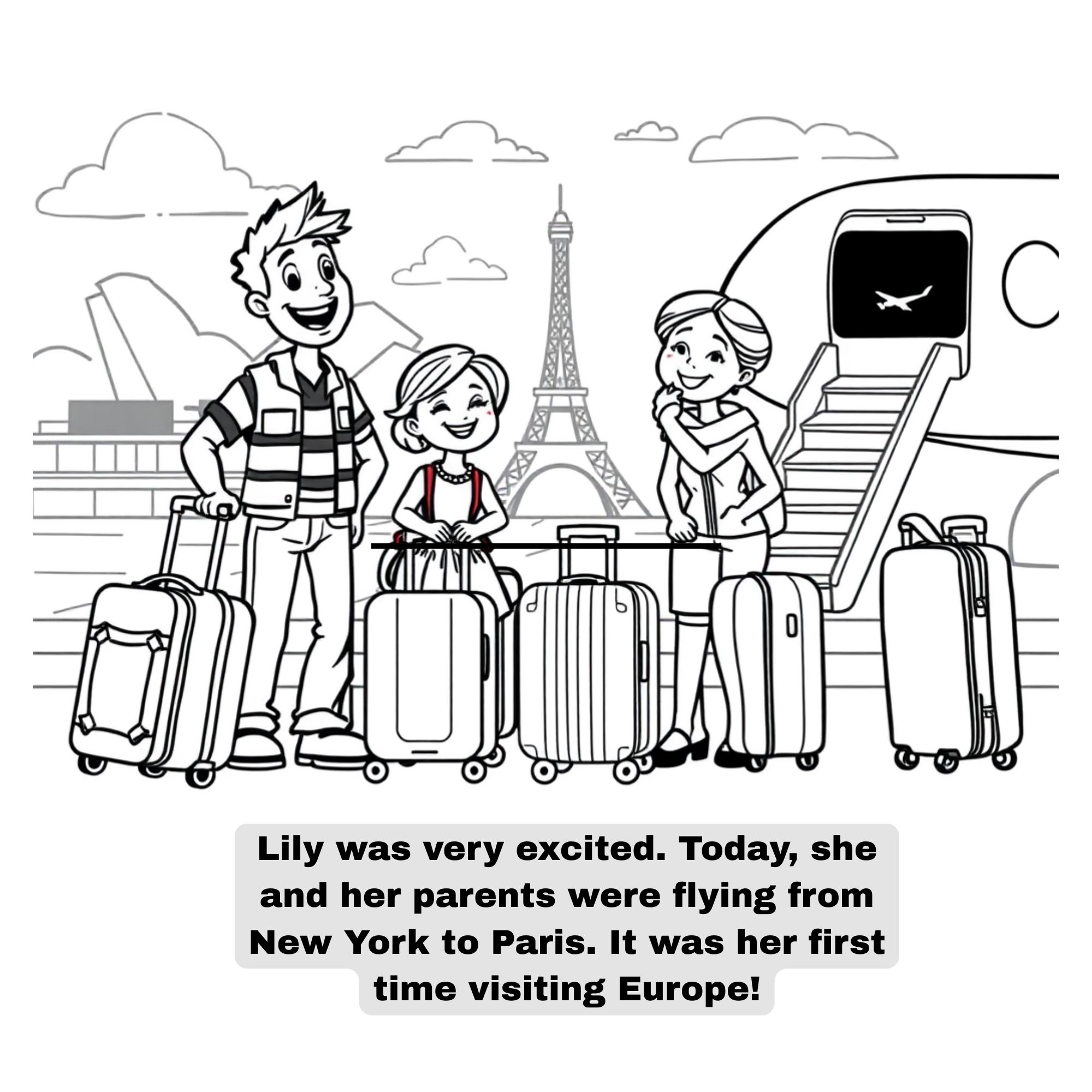 Aventura em Família da Lily em Paris