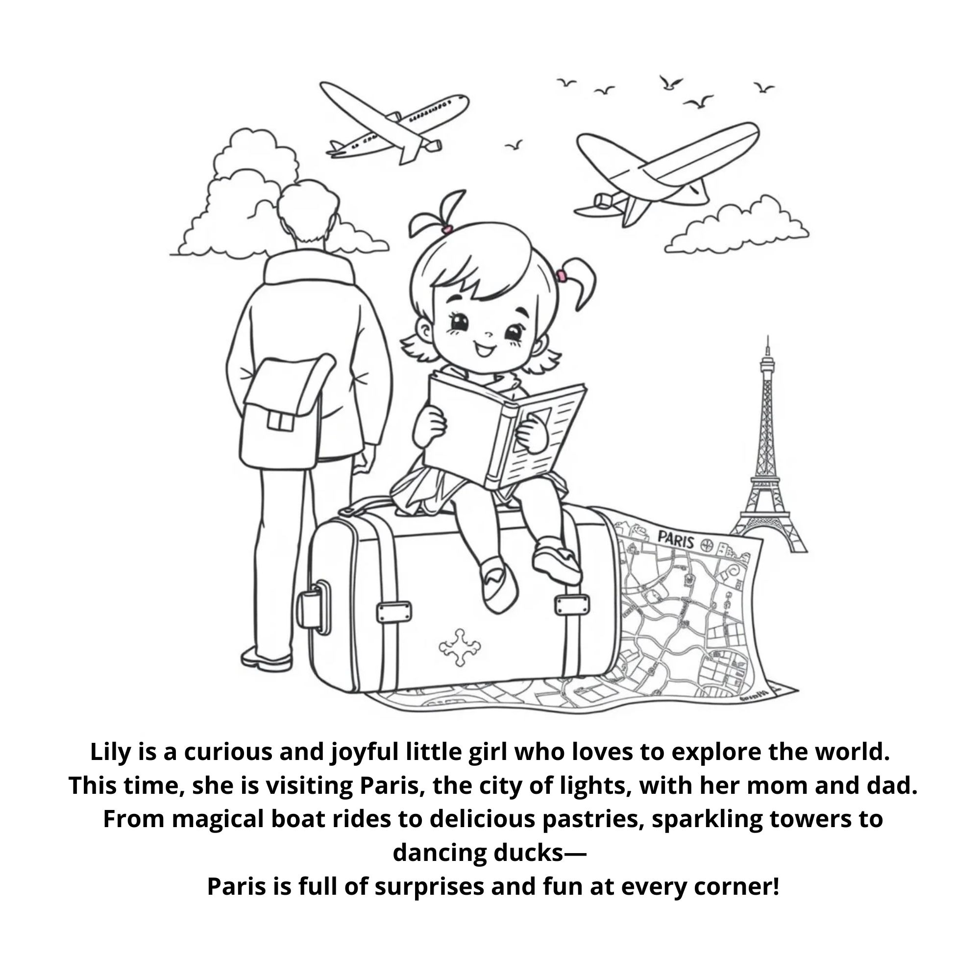 Aventura em Família da Lily em Paris