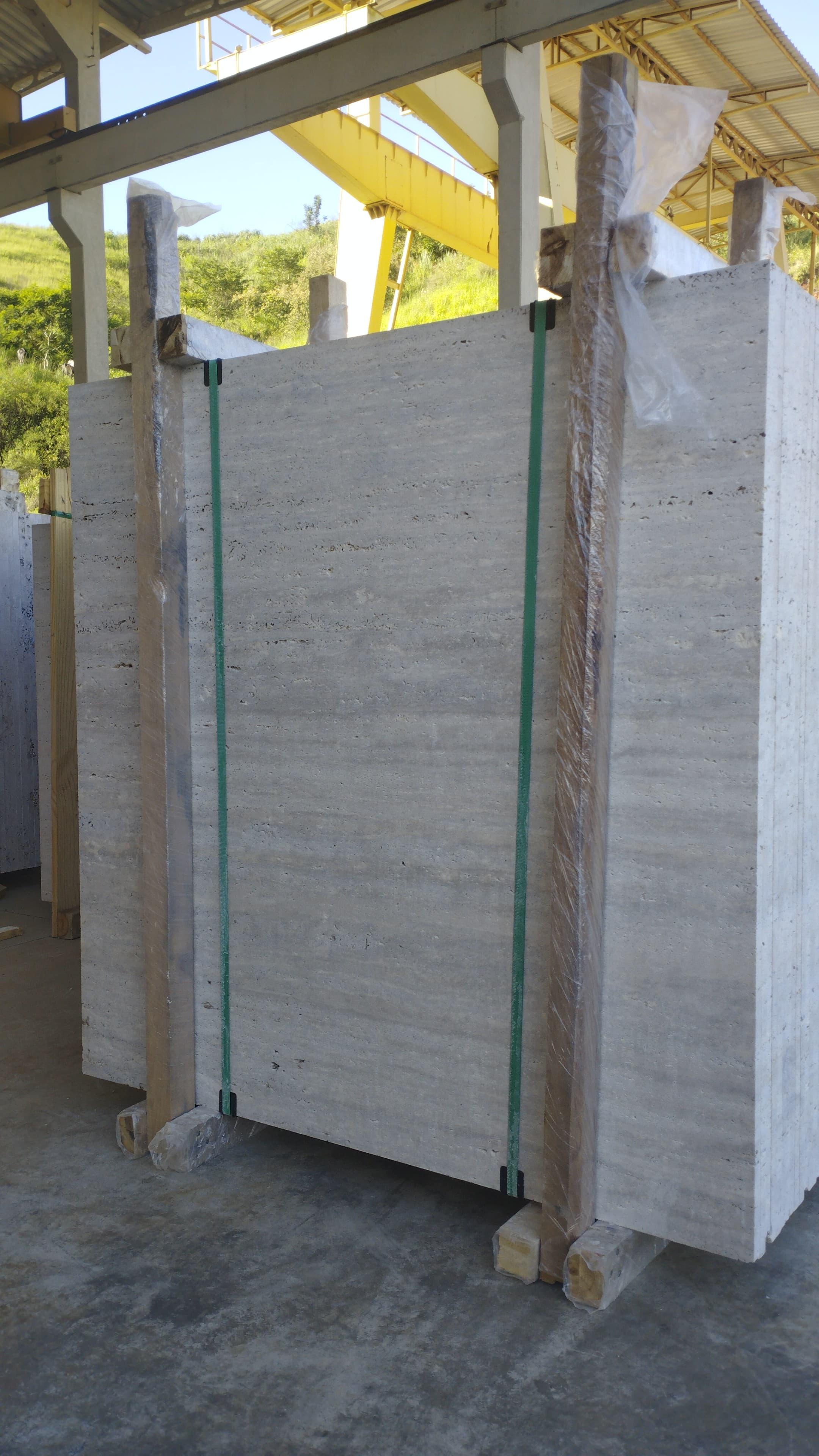 Piso Mármore Travertino Romano