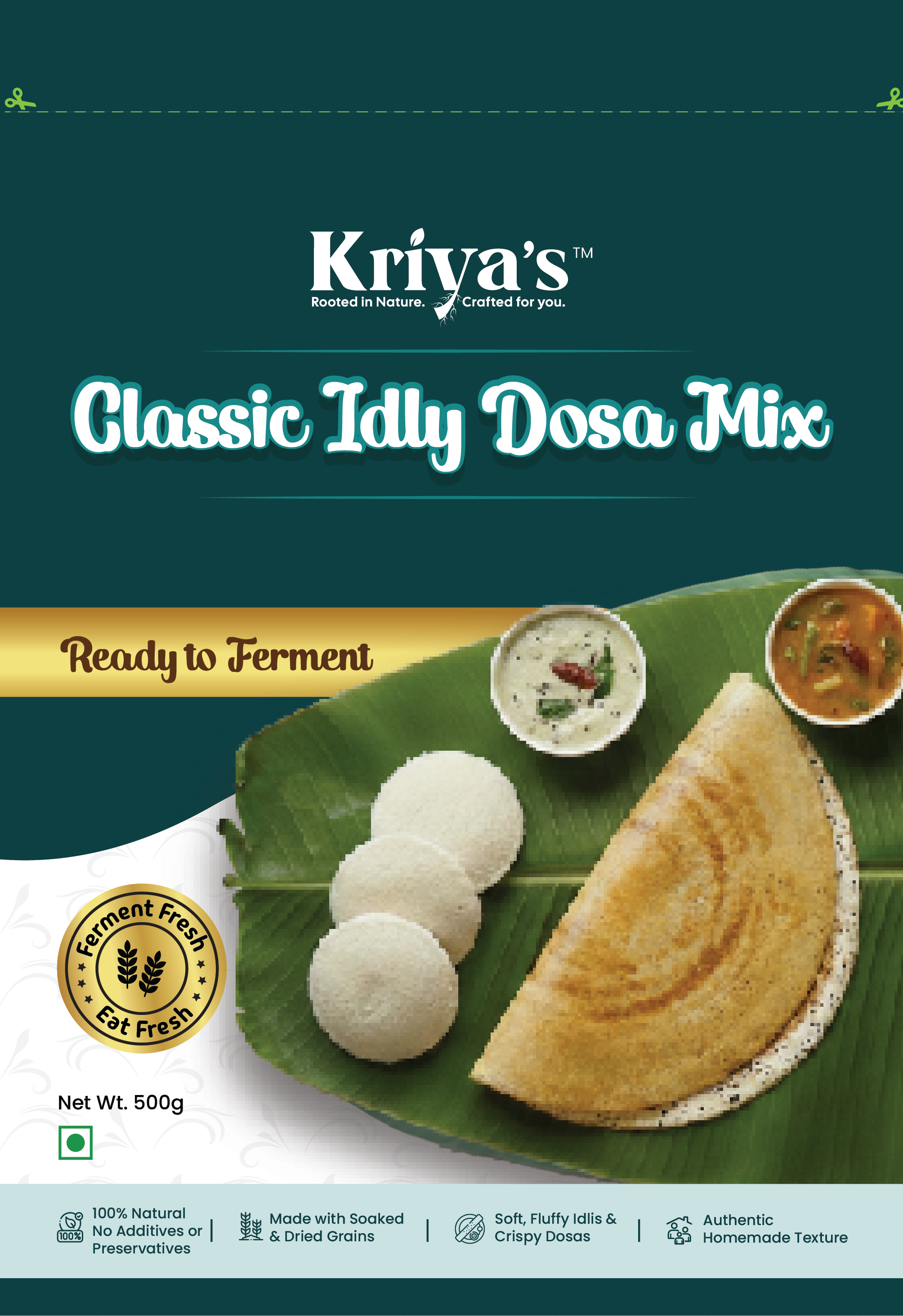Kriya's Classic Idly Dosa Mix