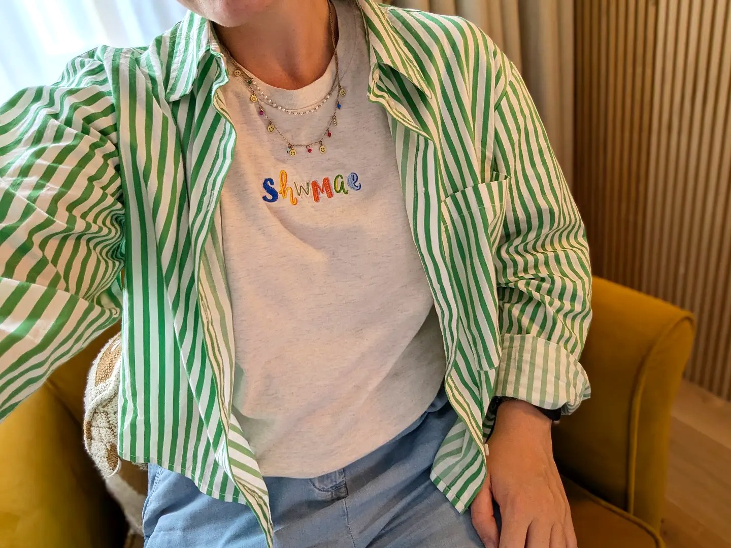 Shwmae (Embroidered) 