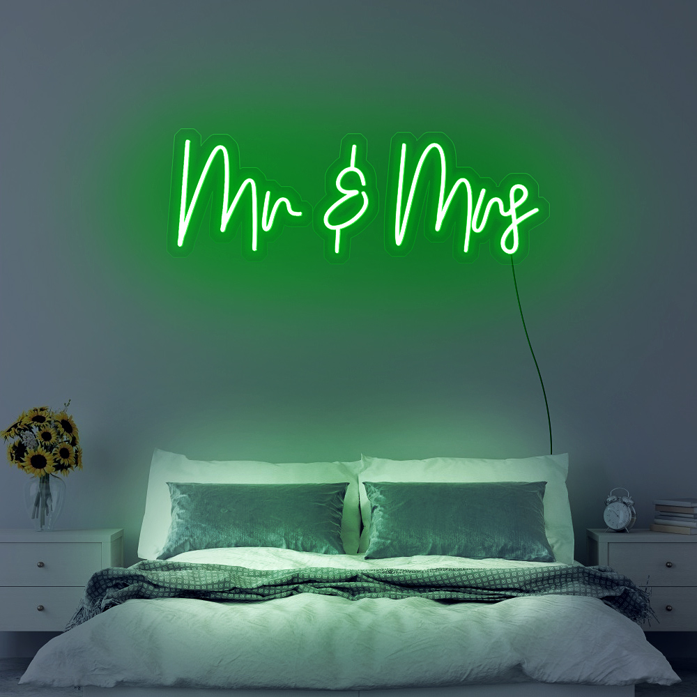 Néon LED “Mr & Mrs” 