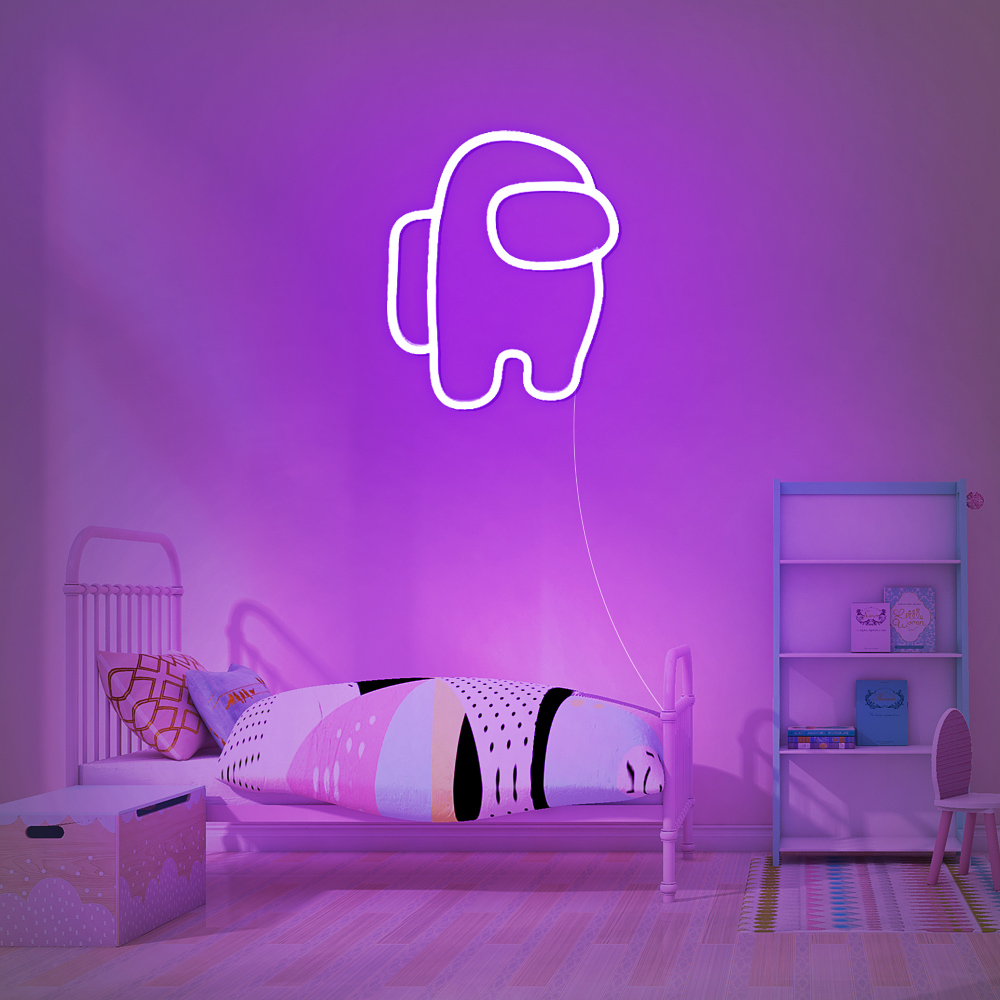 Néon LED “ Gamer Among” – Décoration Gaming 