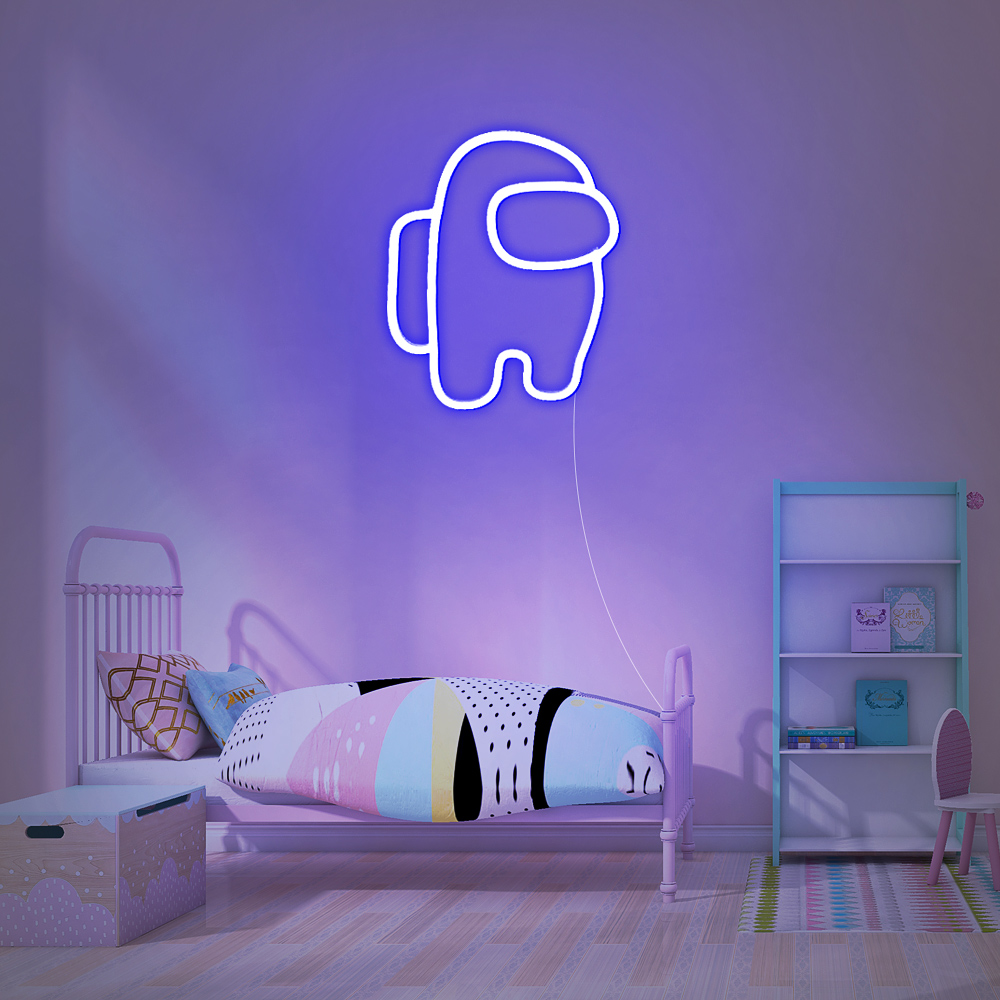 Néon LED “ Gamer Among” – Décoration Gaming 