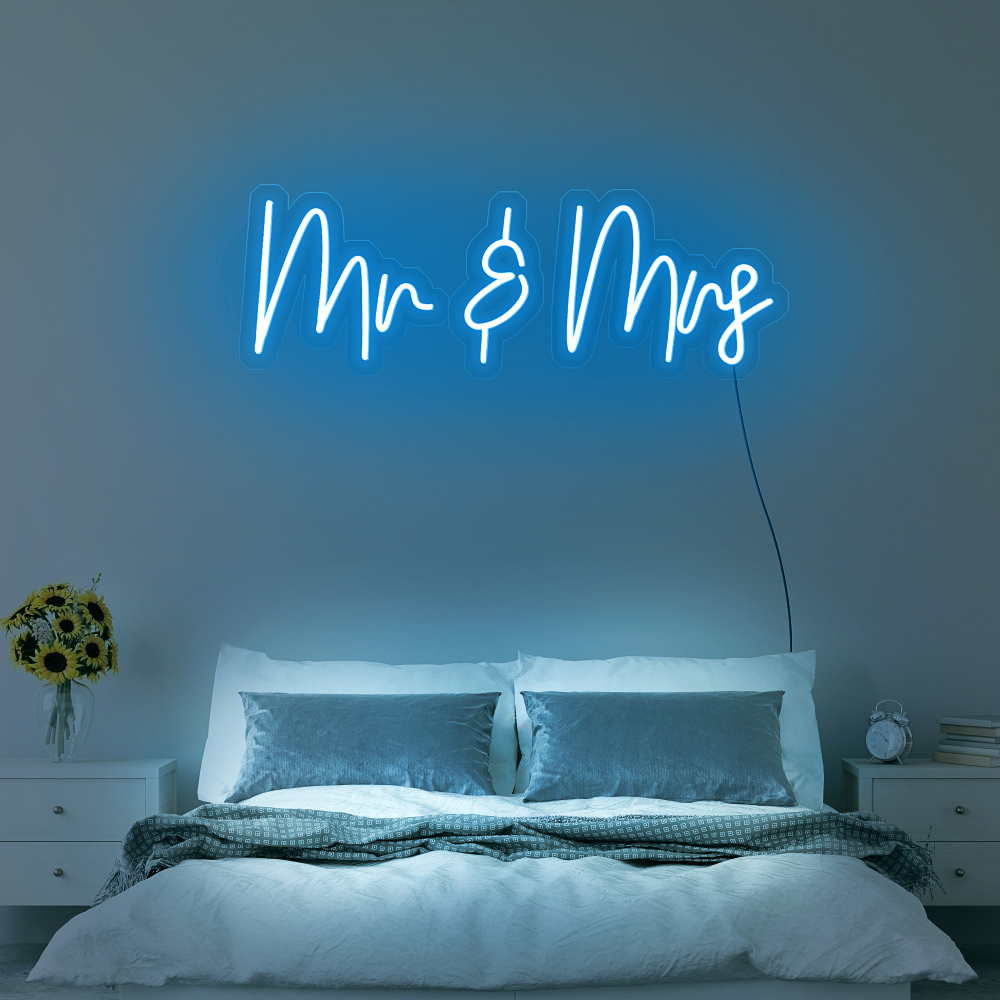 Néon LED “Mr & Mrs” 