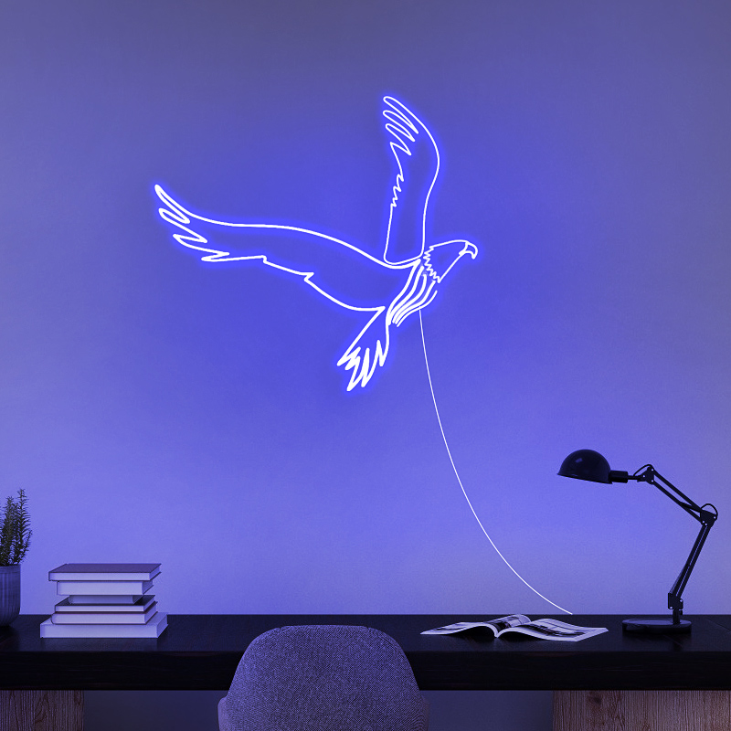 Néon LED “Aigle en plein vol” 