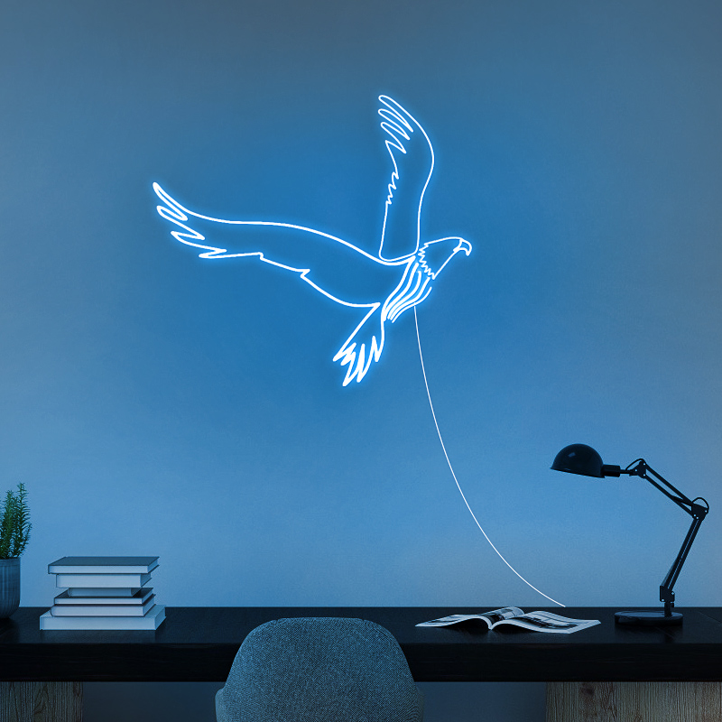 Néon LED “Aigle en plein vol” 