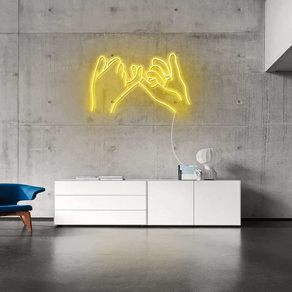 Néon LED “Little Finger Promise” 