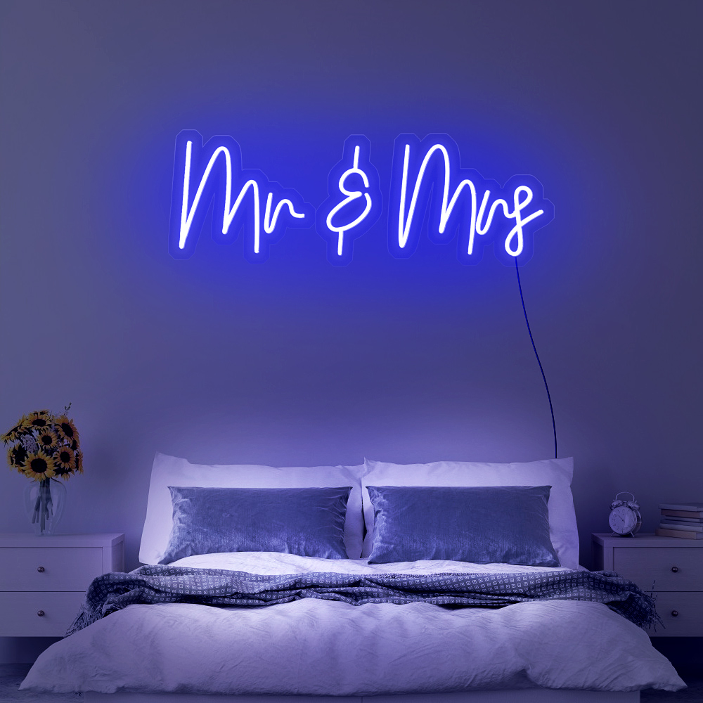 Néon LED “Mr & Mrs” 