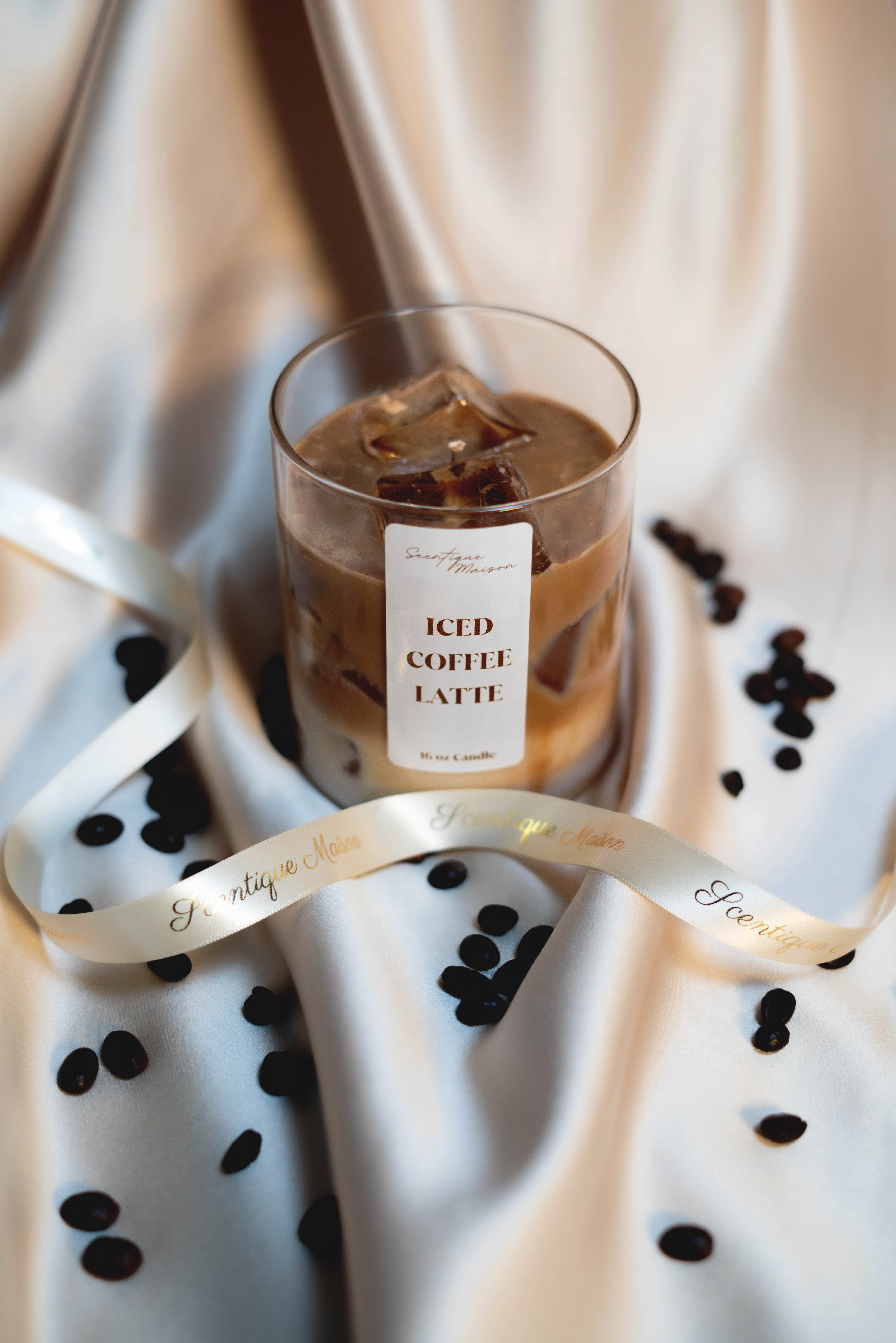 Double Espresso Iced Latte Candle Set 