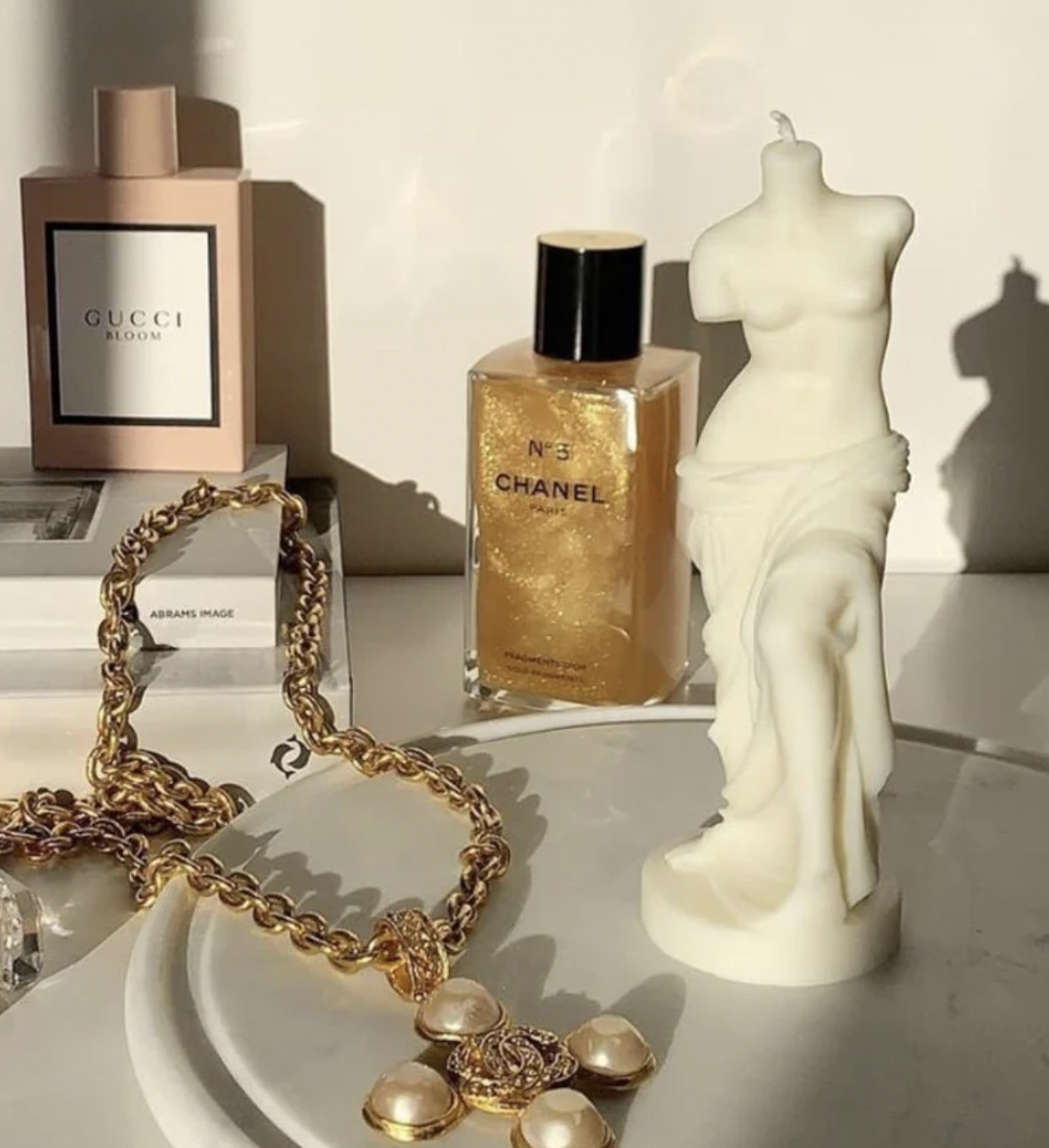 La Bella Silhouette White Candle