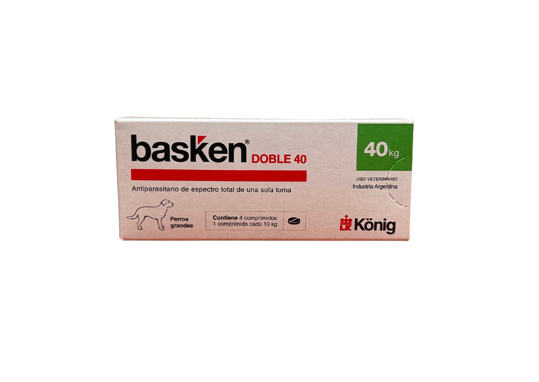Antiparasitario Interno Basken DOBLE 40