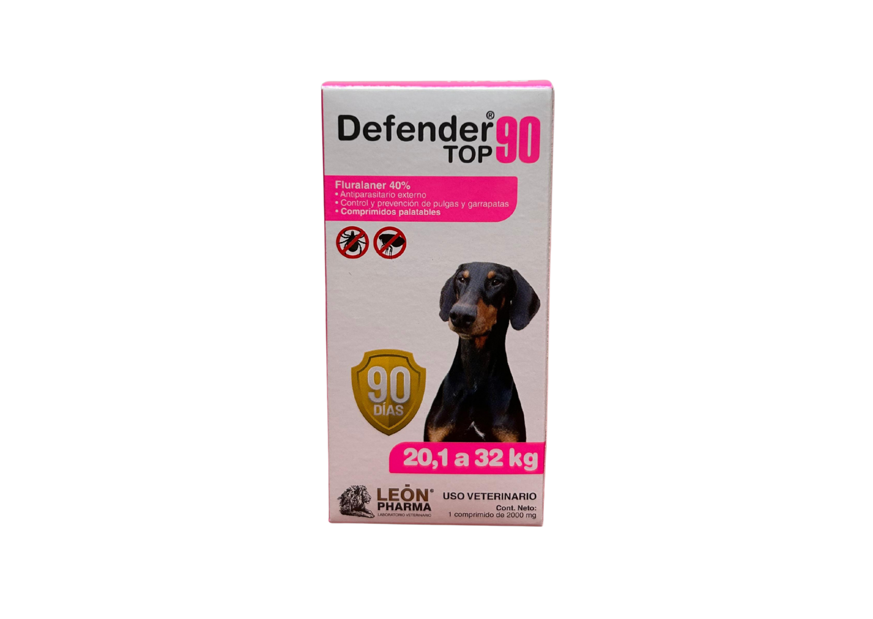 Antiparasitario Externo Defender Top 90 20-32kg