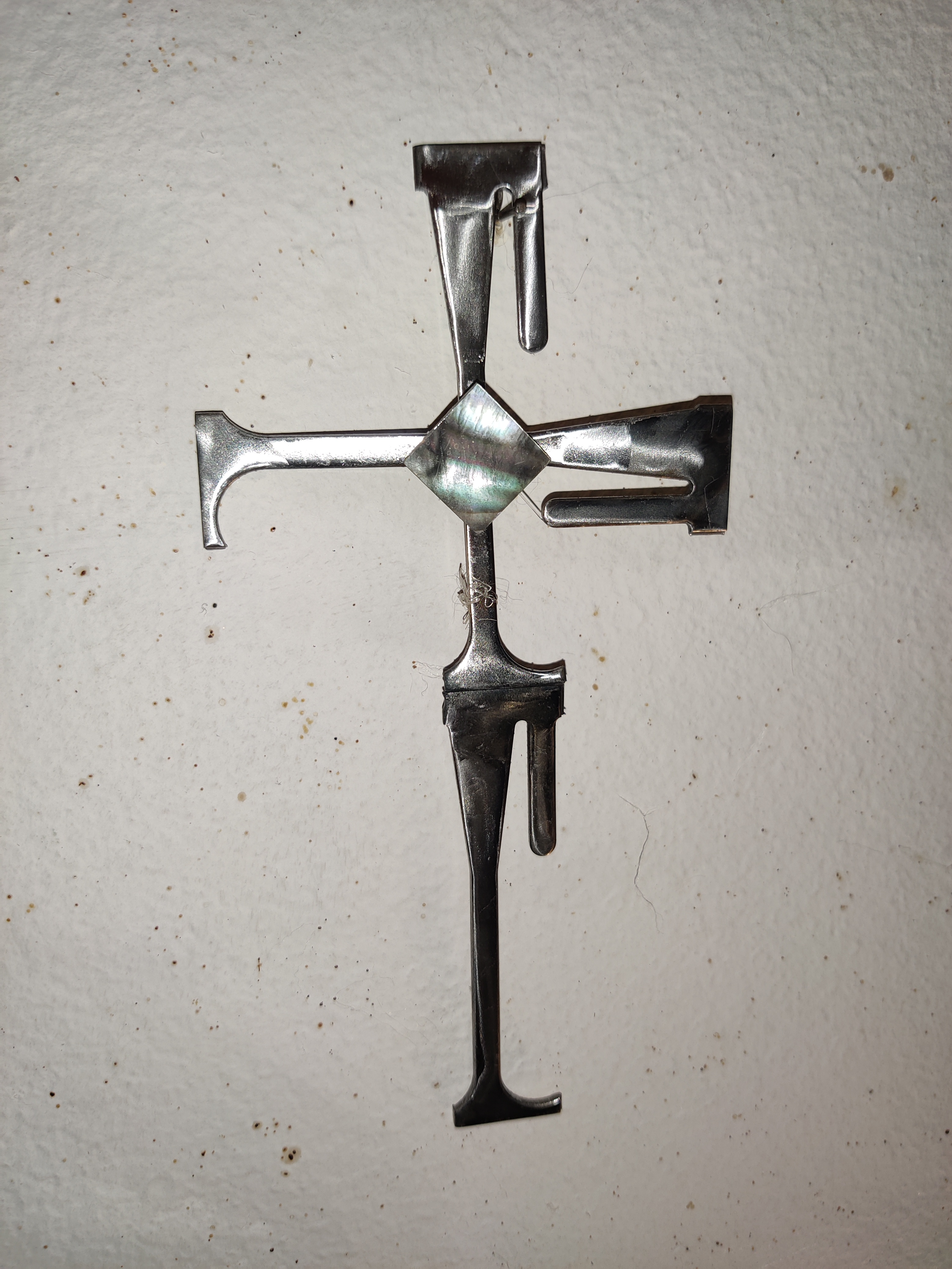 Handcrafted Metal Cross