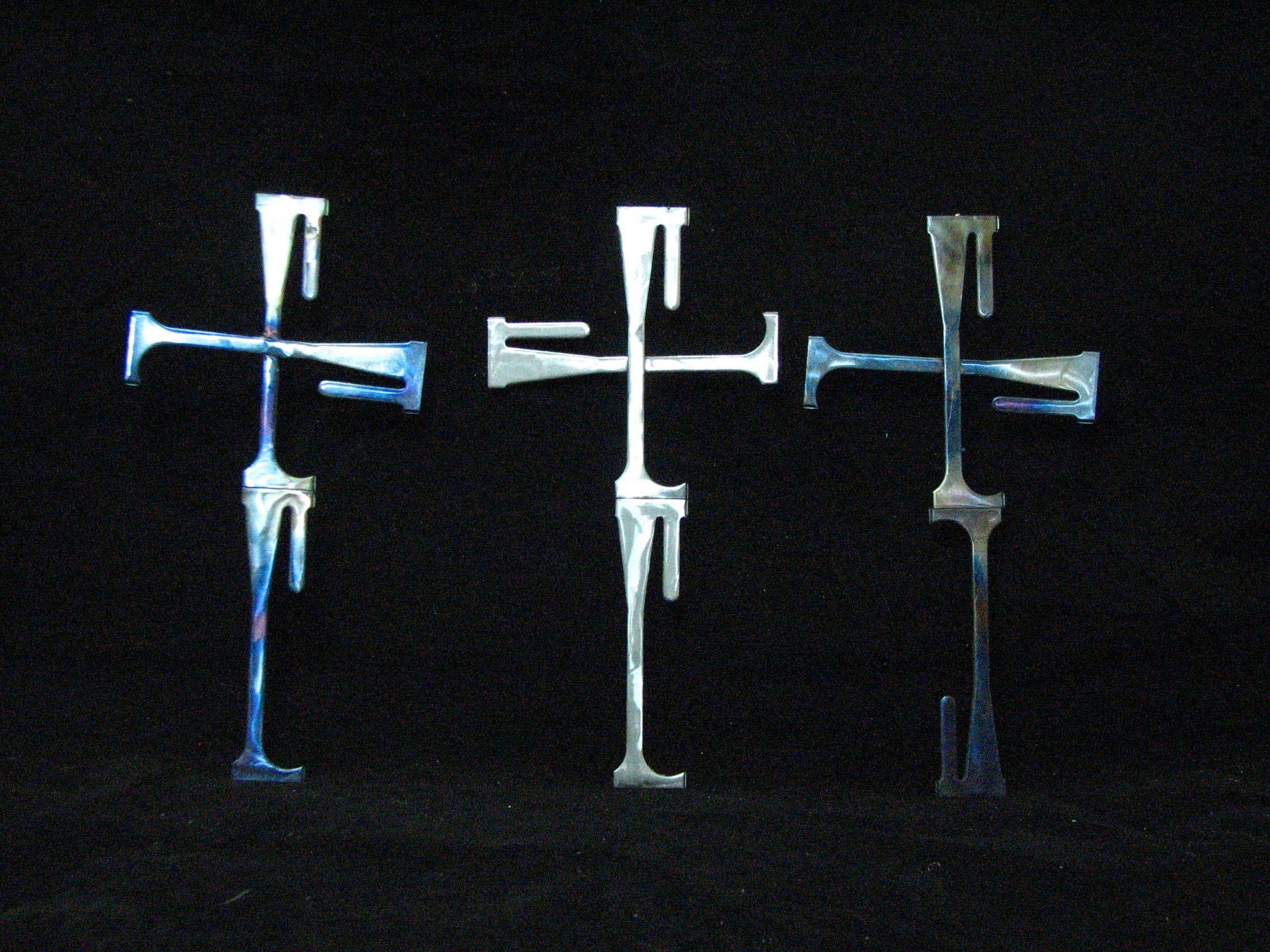 Handcrafted Metal Cross