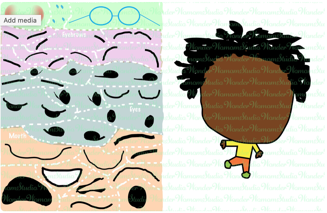 Emotions Journal E-Workbook for Kids AND Digital Paper Dolls Bundle INSTANT DOWNLOAD