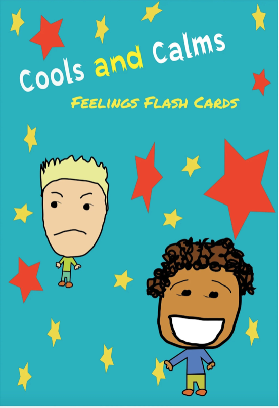 Children's Emotions Journal E-Workbook, Printable Flash Cards and Digital Paper Dolls INSTANT DOWNLOAD