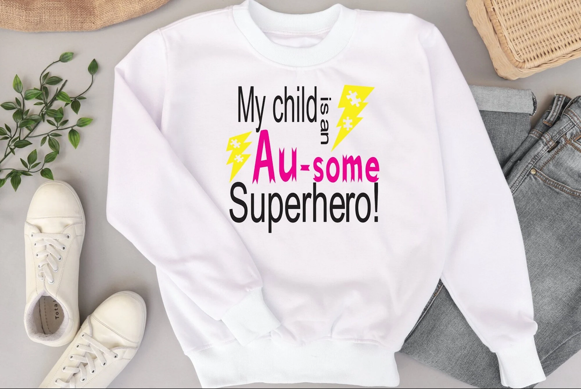 20+ Color VariationDIGITAL Download Iron On Design: Autism Awareness Design INSTANT DOWNLOAD 3 different size images for each color!