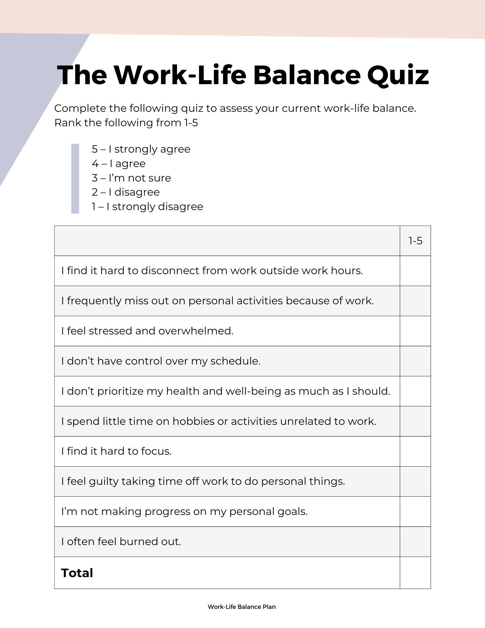 Work-Life Balance Plan for Busy Entrepreneurs