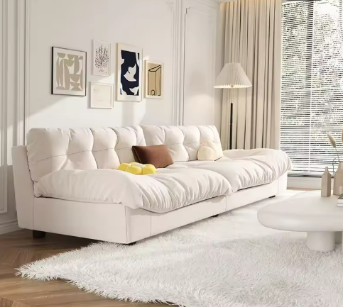 Modern White Sofa
