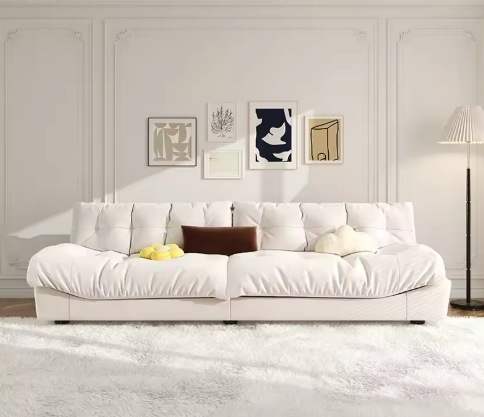 Modern White Sofa
