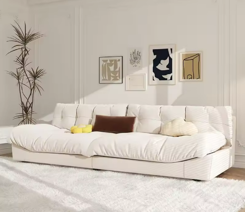Modern White Sofa