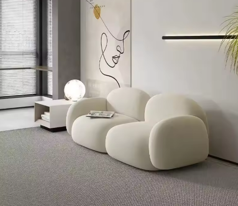 Modern Curved Sofa Set