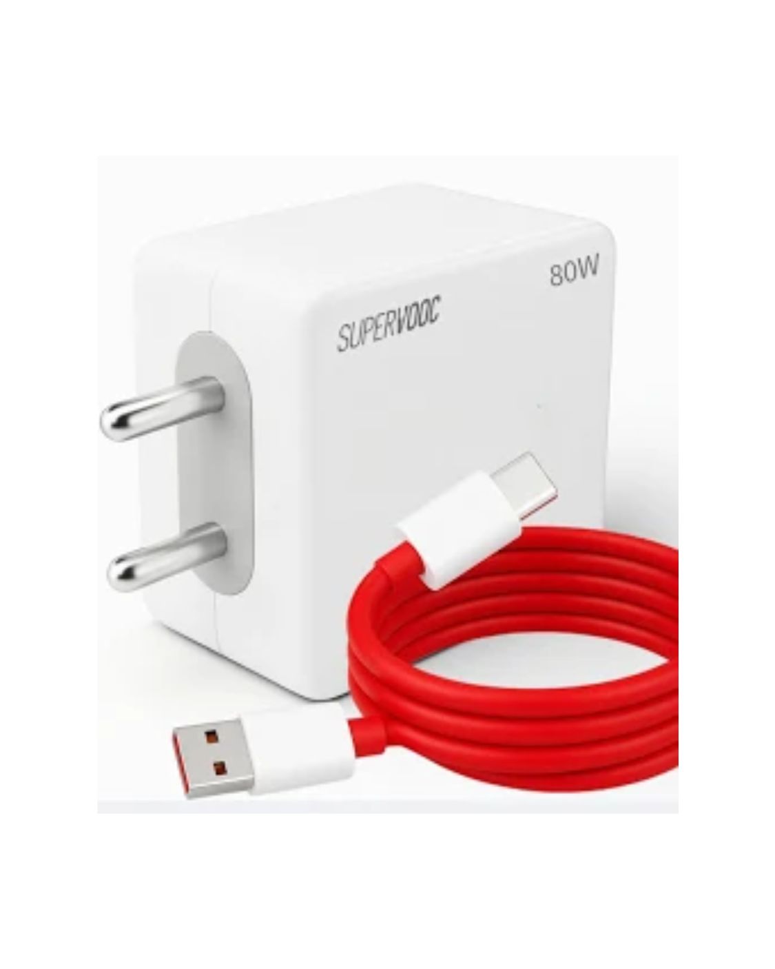 80W SuperVOOC Fast Charger with USB-C Cable