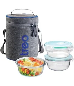 Treo Glass Lunch Box Set