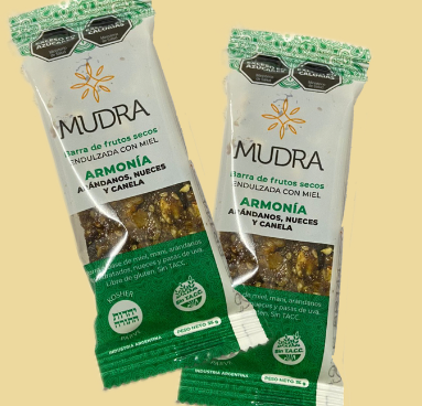 barritas cereal "MUDRA" ARMONIA ARANDANO,NUEZ Y CANELA 35gr