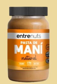 PASTA DE MANI "entrenuts" 370gr