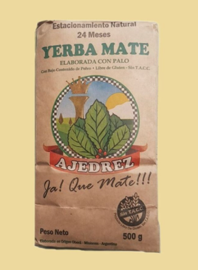 YERBA AJEDREZ despalada 500gr
