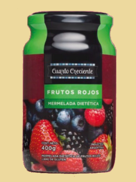 MERMELADA DIETETICA FRUTOS ROJOS