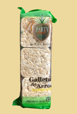 GALLETAS ARROZ ARGENDIET CON SAL
