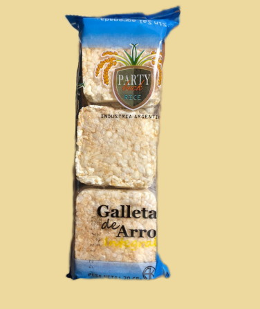 GALLETAS ARROZ ARGENDIET SIN SAL