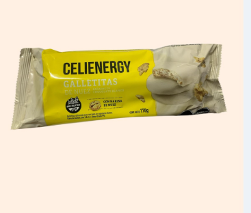 GALLETITAS CELIENERGY NUEZ Y BAÑO DE CHOCO