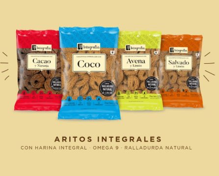 GALLETITAS ARITOS INTEGRALIA