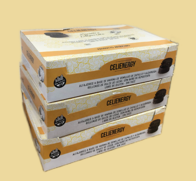 ALFAJOR CELIENERGY ZAPALLO (caja x12)
