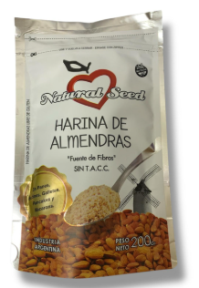 HARINA DE ALMENDRAS NATURAL SEED SIN TACC