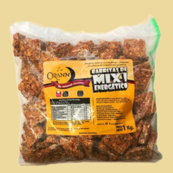 BARRITAS ORAN  Orann Barritas Mix Energético 