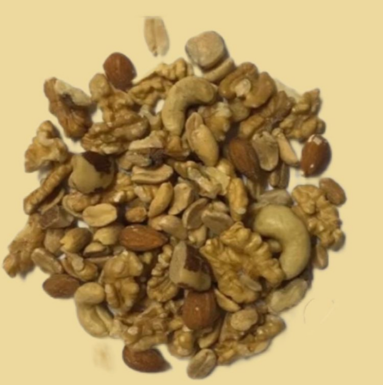 MIX SIN PASAS  NUEZ, ALMENDRA, CAJU Y MANI SIN SAL