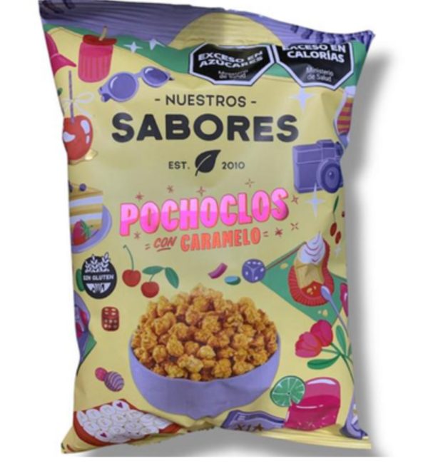 POCHOCLOS CON CARAMELO