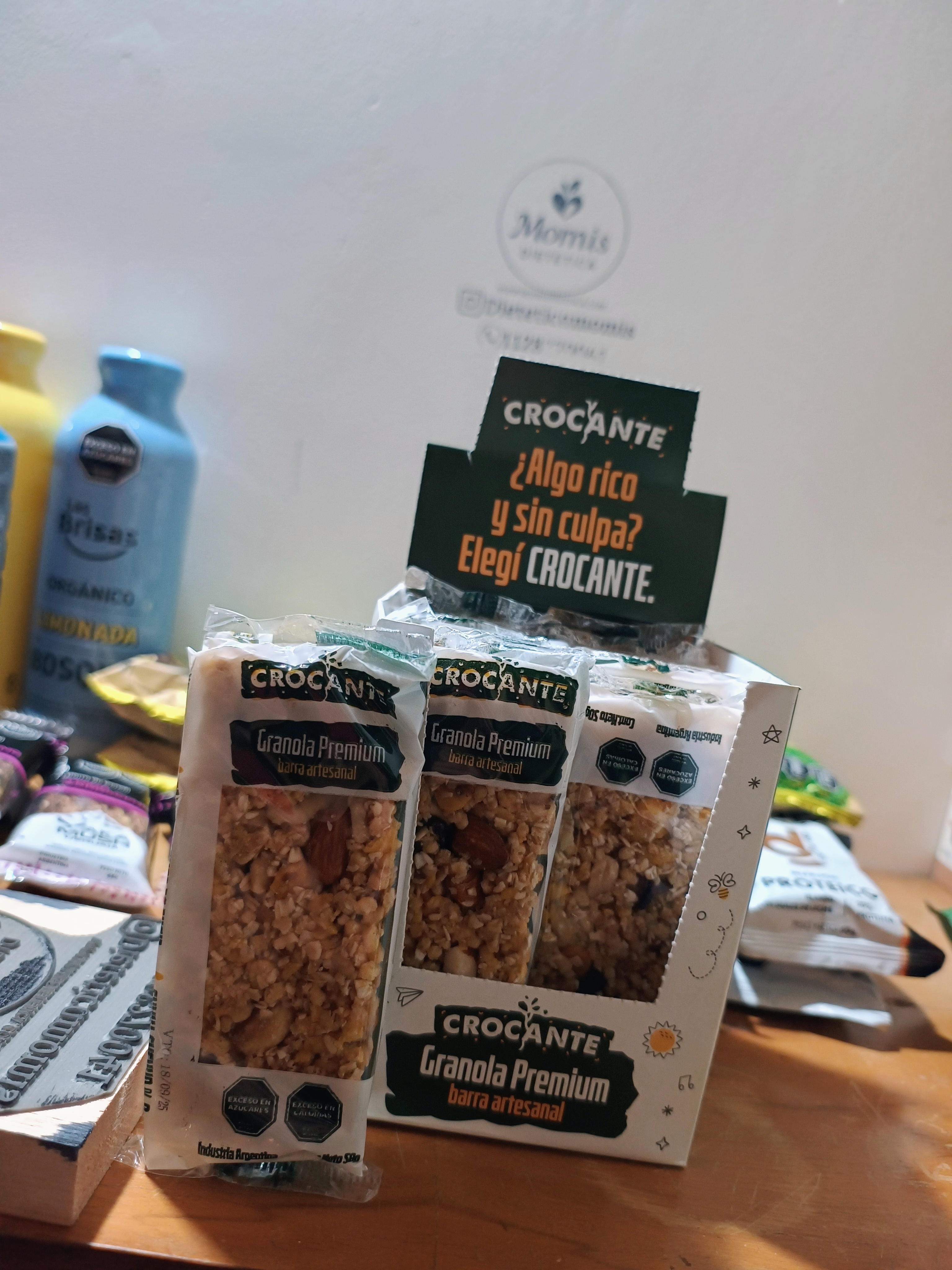 Barrita de granola premium Crocante