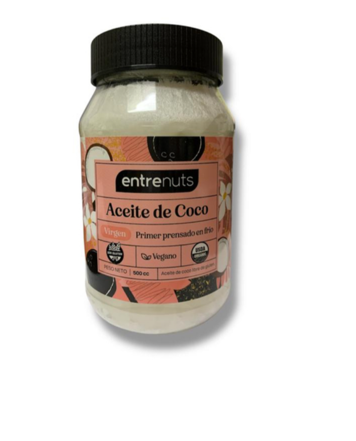 ACEITE COCO VIRGEN entrenuts 500gr