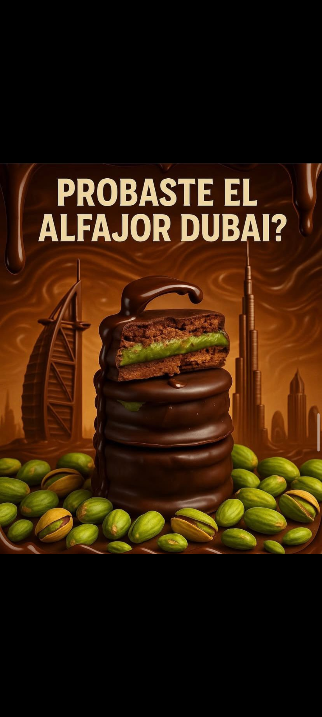 Alfajor Dubli Pistacho Style