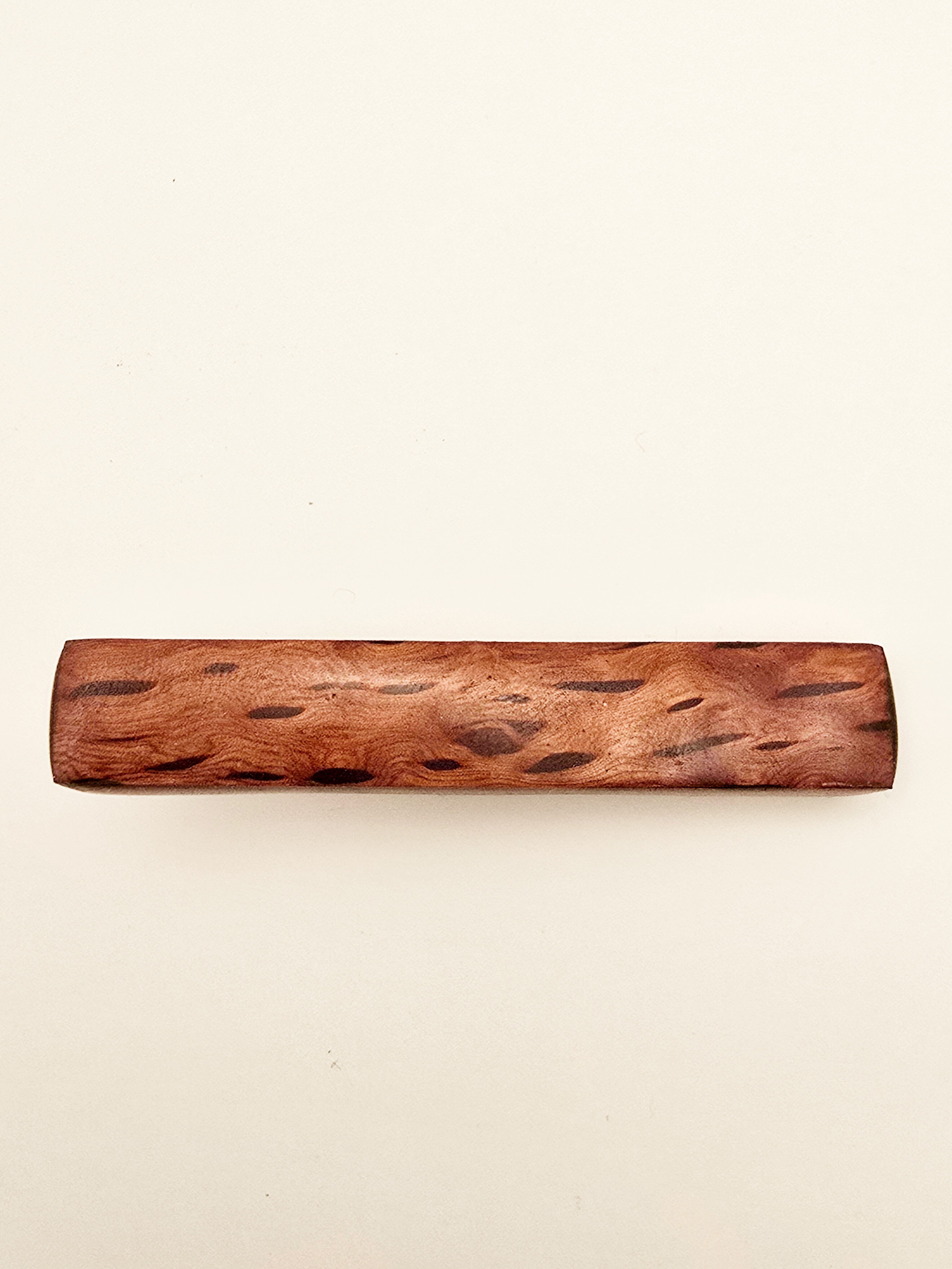 Large Handcrafted Bull Oak Tiepin