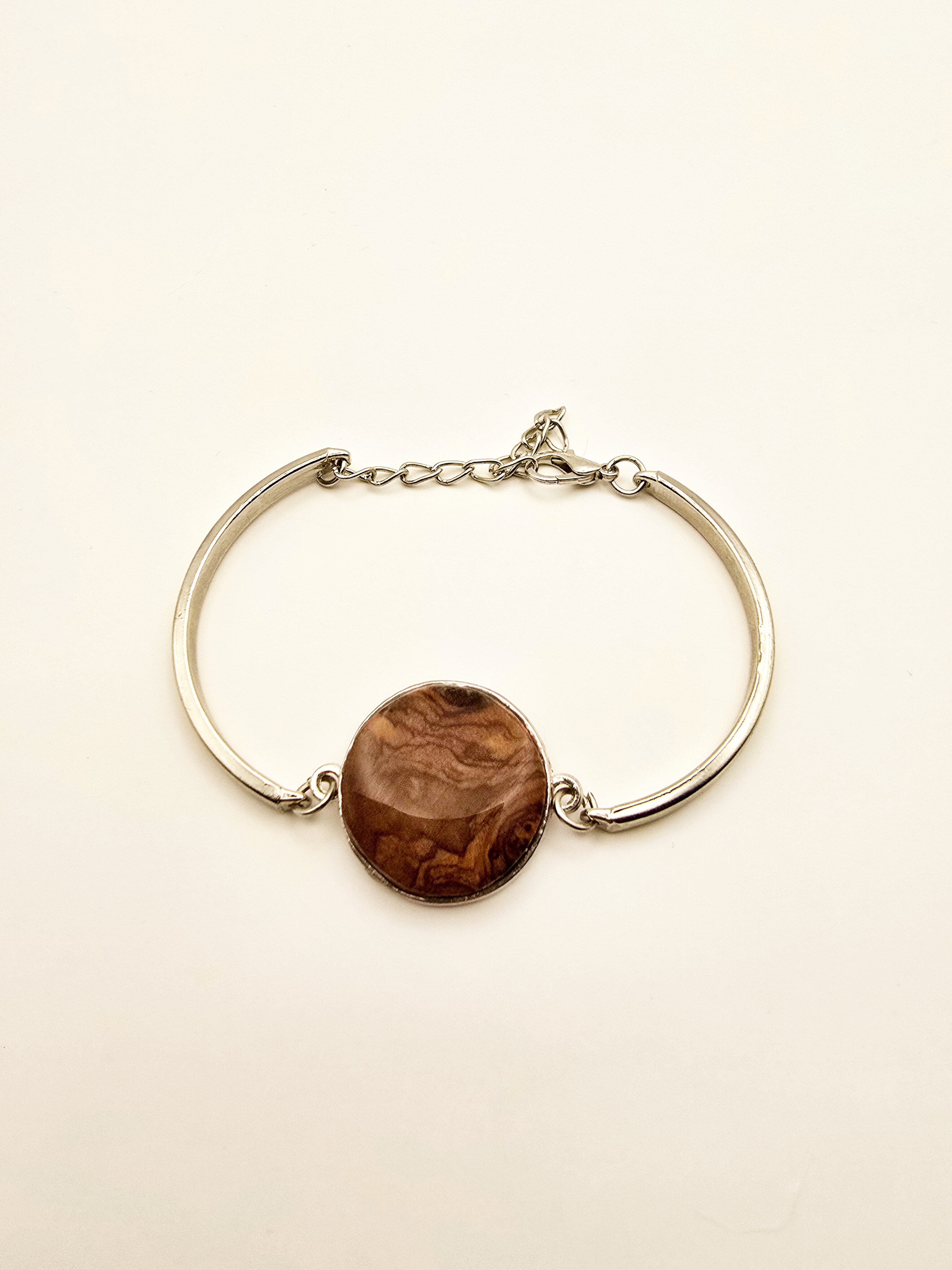 Handmade Olive Wood Bracelet